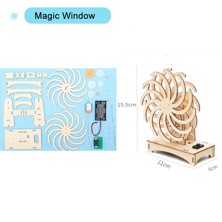 DIY Wissenschaft Spielzeug freundlicher Experiment Pädagogische Physikalische Auto Modell Stengel Projekte Bausätze 3D Montage Technologie für Schule Versorgung