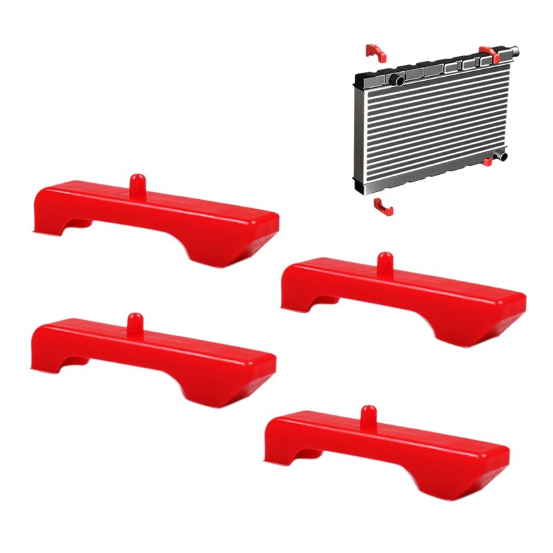 Isolatie Pads 7-1711 Kleine Blok Radiator Ondersteuning Bussen Chevy C10 Caprice Voor 1973-87 Chevrolet/Gmc C &amp; K Vrachtwagens