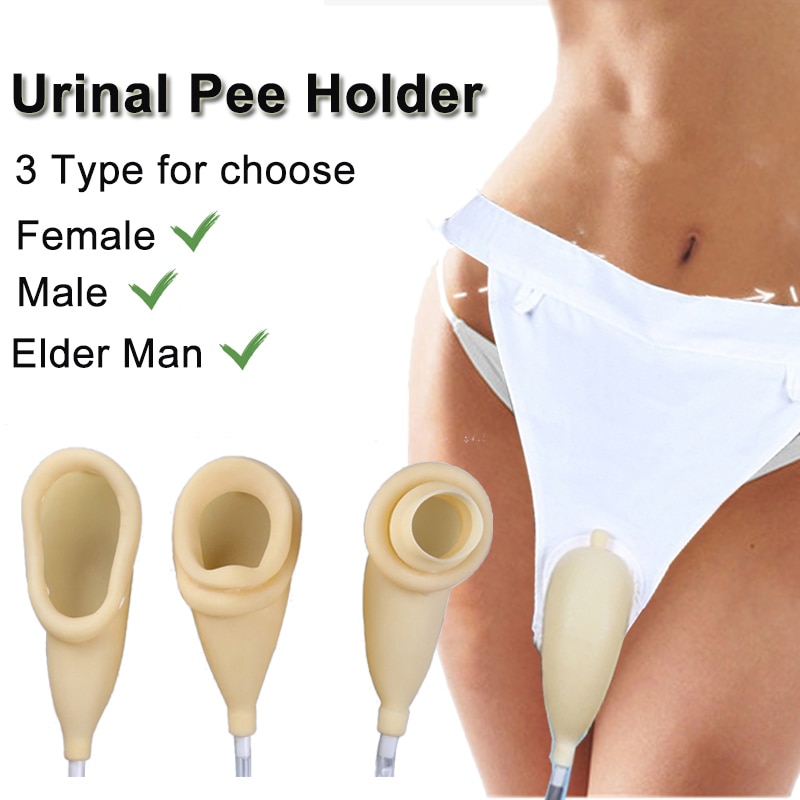 Urine Collection Set Urinoir Tas Latex Pee Houder Bedlegerige Patiënten Plassen Katheter Zakken Voor Man Vrouwelijke Urine-incontinentie