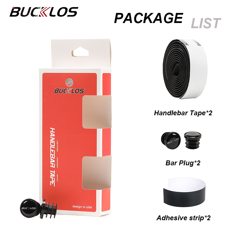 BUCKLOS trwała taśma na kierownicę roweru szosowego miękkie wygodne paski na kierownicę 3mm grubości odporne na wstrząsy taśmój szosowe części rowerowe