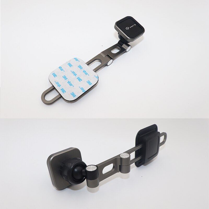 For Tesla Model 3 Mobile Phone Holder Car Magnetic Cellphone Mount Support Magsafe Wireless Charging Collapsible Bracket