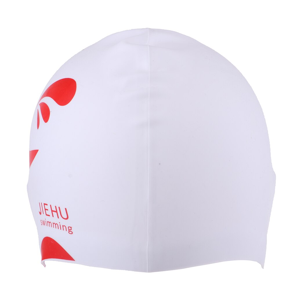 Volwassen Waterdichte Elastische Siliconen Badmuts Badmuts Bad Cap Voor Lang Haar Met Oor Protector Houdt Haar Schoon En droog