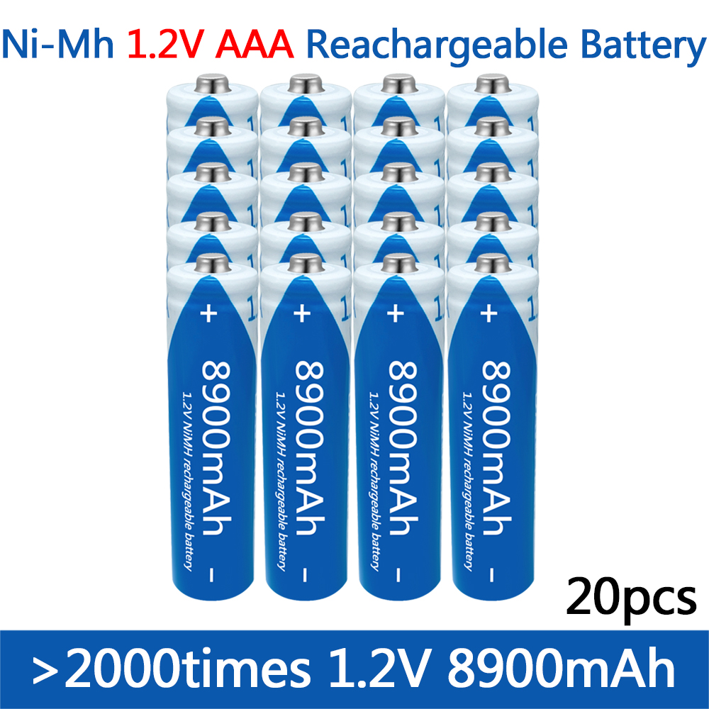 AAA 1.2V 8900mAh 100% Rechargeable NI-MH Battery AAA battery , Flashlight, Toy Watch Remote controlNI-MH Battery: other