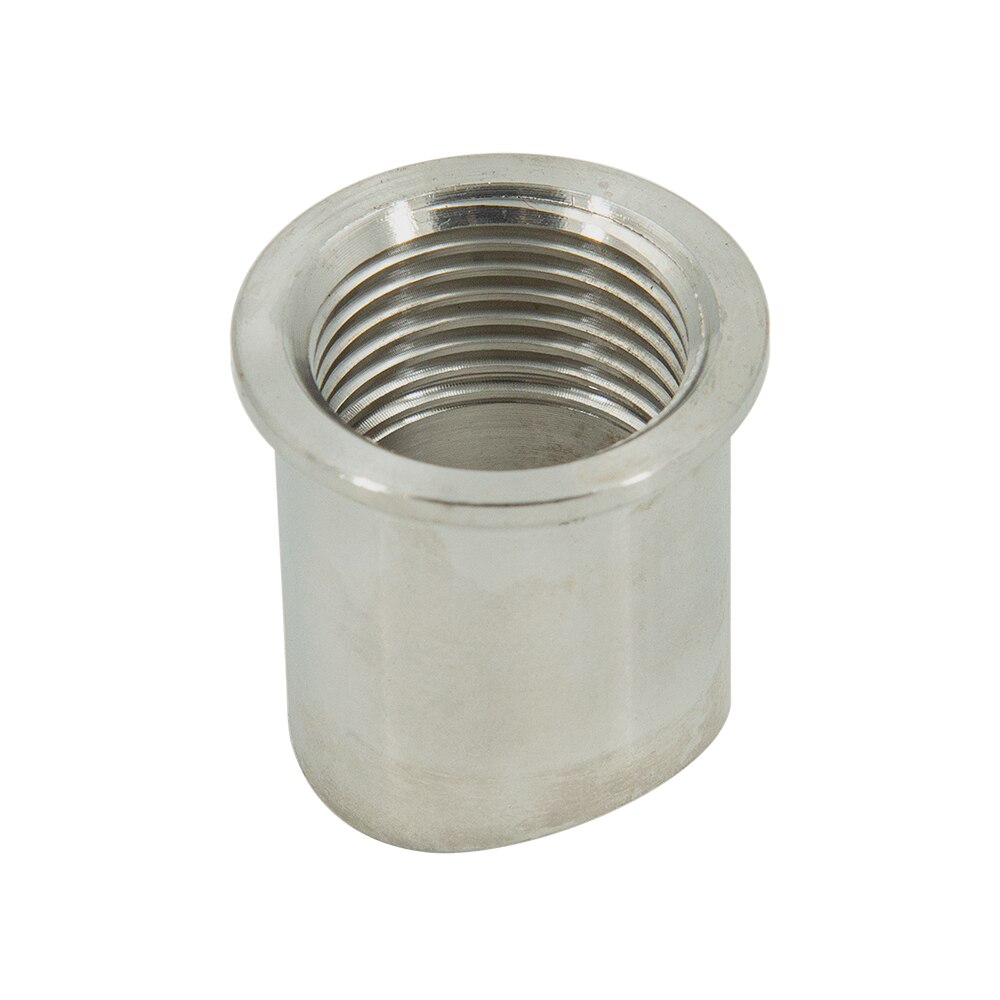 Universal O2 Oxygen Sensor Stepped Mounting Boss And Plugs Stainless Steel Adapter M18 X 1.5Thread Nut Bung: body only