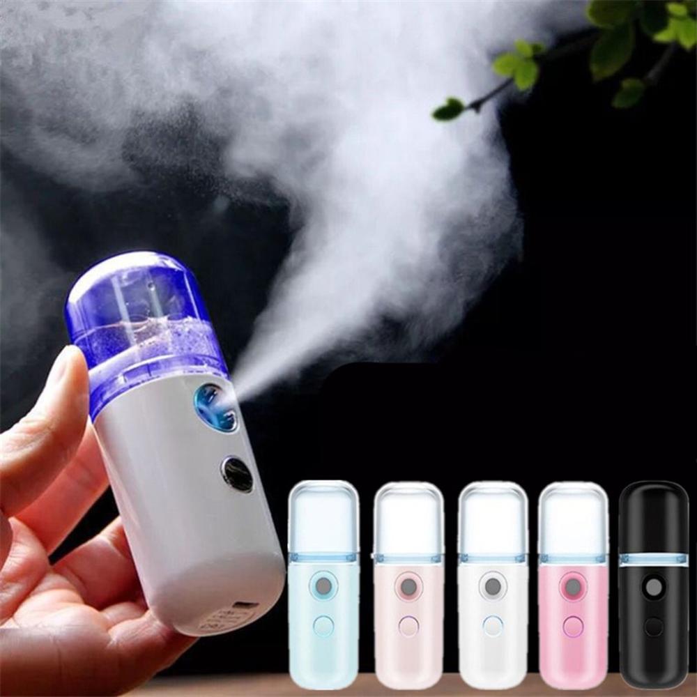 USB Mini Humidifier Home Office Mute Spray Meter Car Water Replenishment Meter Car Aroma Diffuser Women Beauty Skin Care