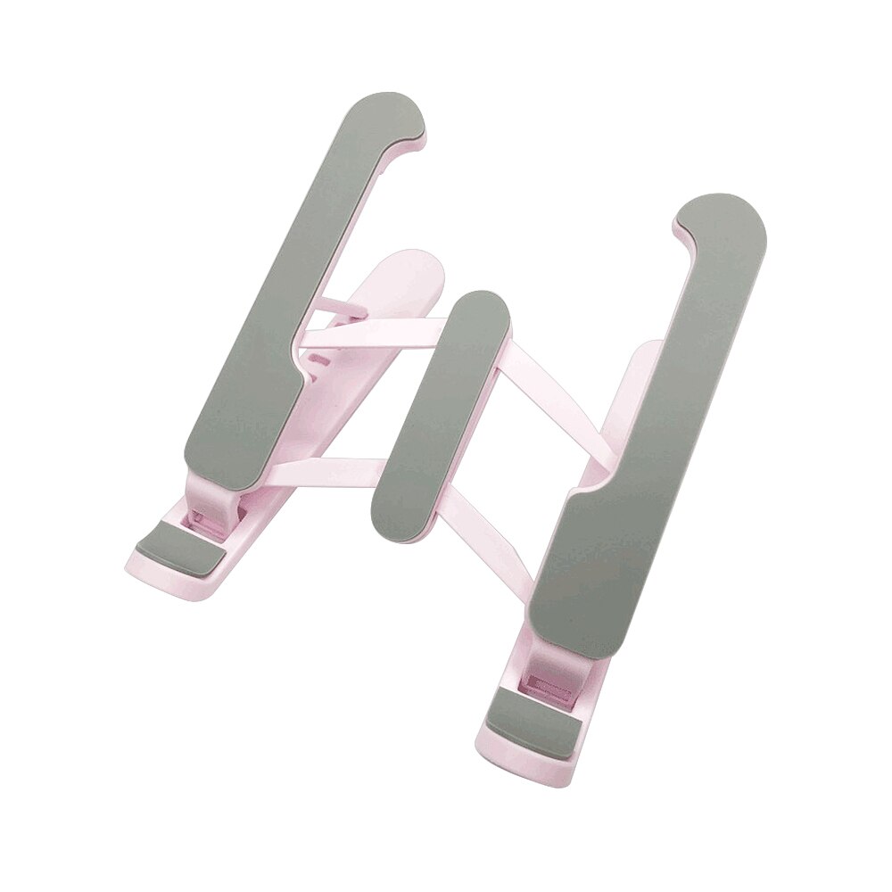 Adjustable Multi-angle Tablet Phone Stand Portable & Foldable Tablet Riser Universal Desk Stand for Mobile Devices: Pink