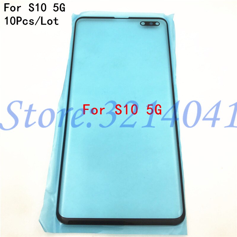 For Samsung Galaxy S8 S8 Plus S9 S10 S10 Plus 5G S10 G977 S20 S20 Plus S20 Ultra LCD Display Touch Screen Front Outer Glass Lens