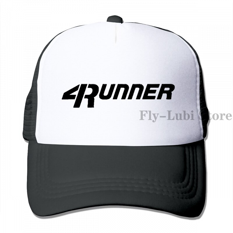 4runner Baseball cap men women Trucker Hats adjustable cap: 3-Black