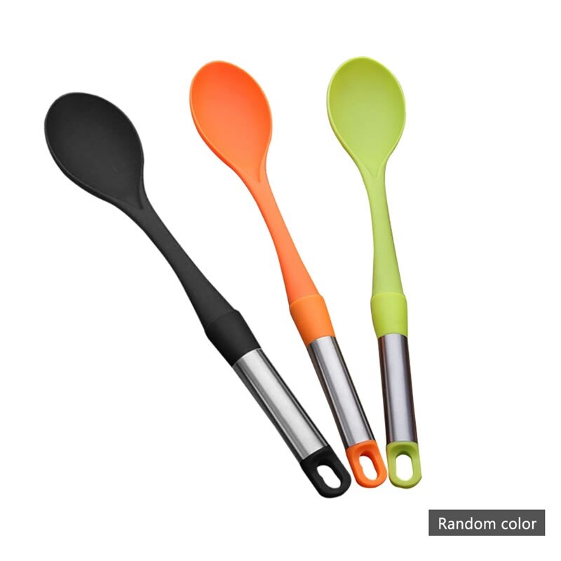Upspirit Nylon Soup Spoon Unbreakable Ladle Scoop Rice Food Tea Coffee Serving Spoons Dinnerware Kitchen Dining Tools Tableware: Default Title