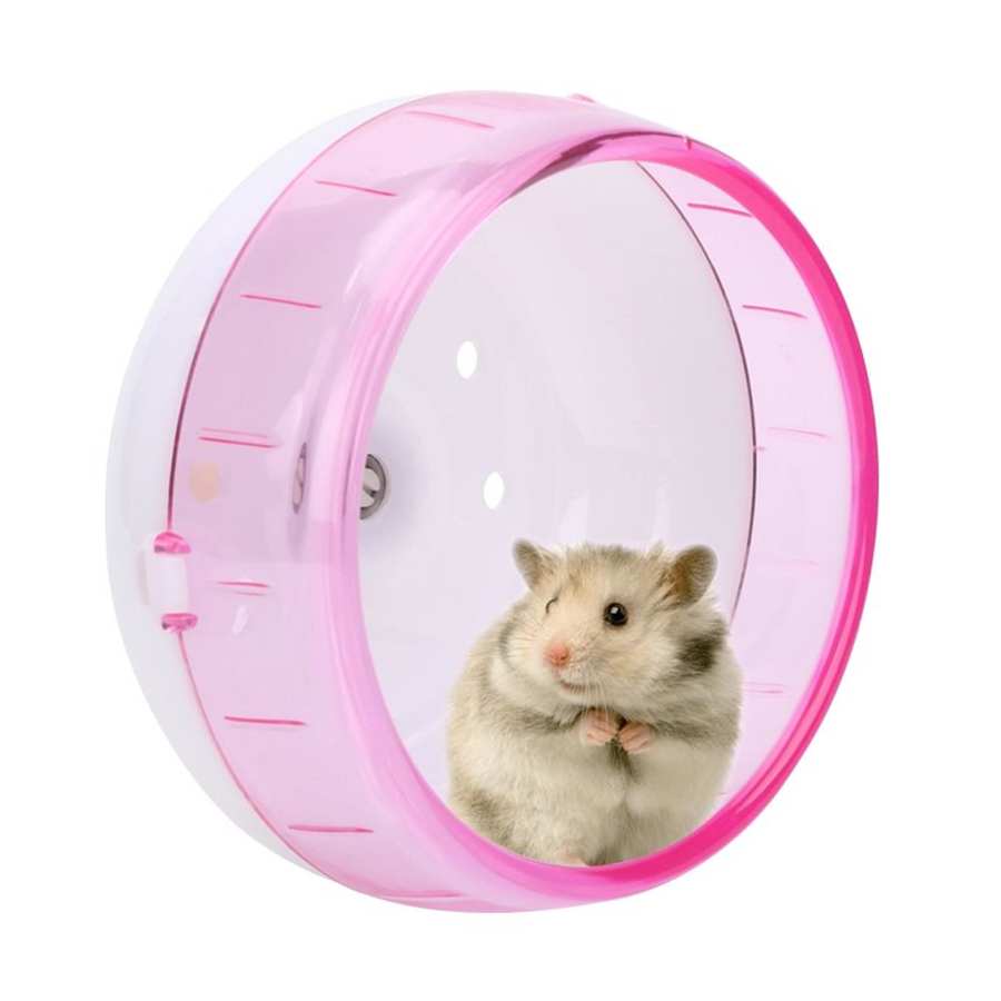 Tyst 11 5cm halkfri hamster träningsracinghjul för små husdjur gerbilråtta syrisk hamster: Default Title