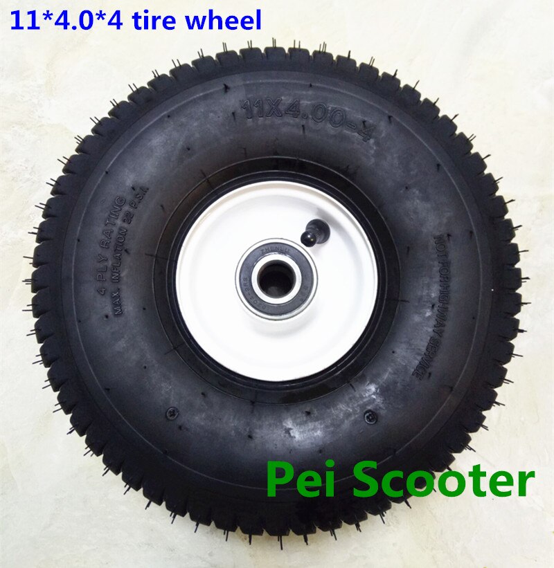 11 inch 11x4.0-4 tyre free wheel phub-11FW