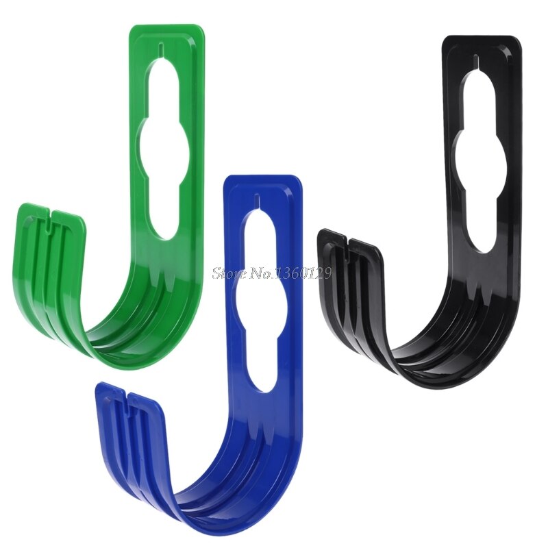 1pc hageslange rørholder oppheng slange vanning oppbevaring krokstativ spole plastrørholder engros
