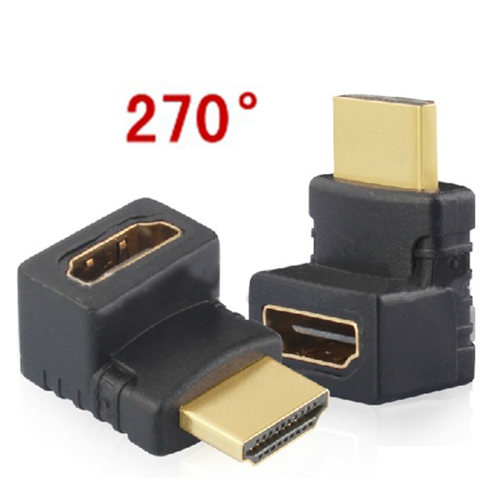 90 Graden 1080P 270 Graden Hdmi-Compatibel Man-vrouw Adapter Tv Converter Coupler