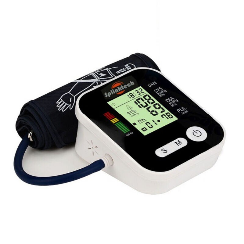 Professionele Automatische Digitale Arm Bloeddrukmeter Tonometer Usb Oplaadbare Bloeddrukmeter Tensiometro Pulsometer