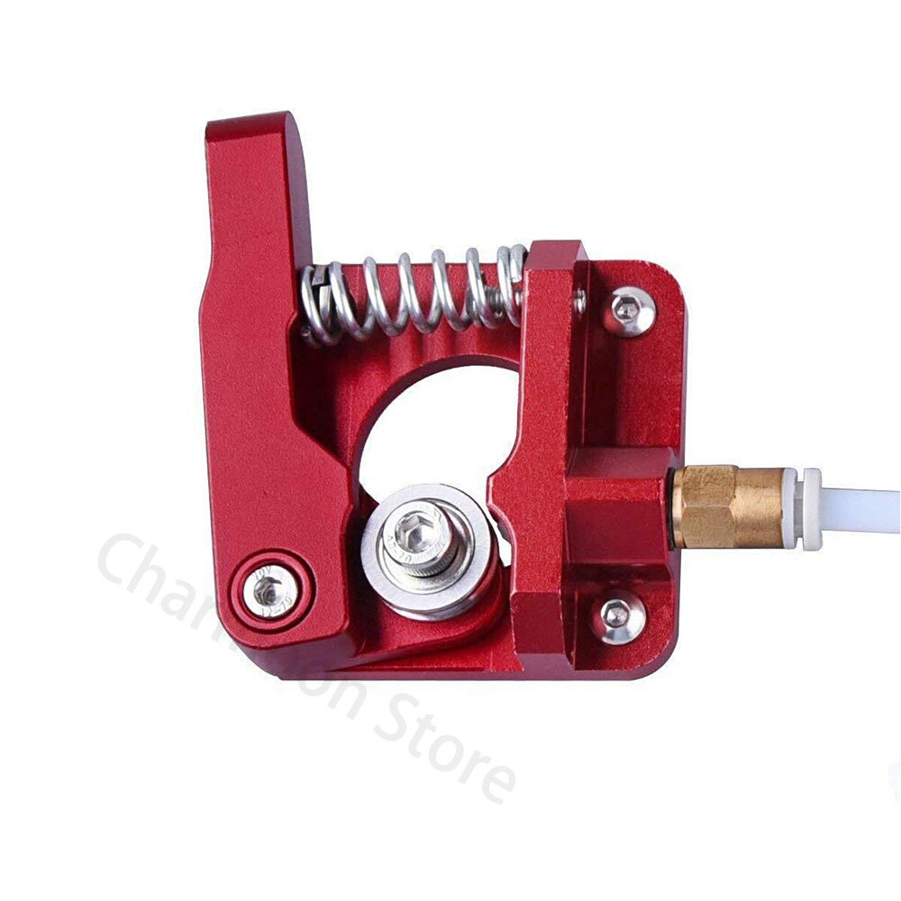 MK8 MK9 Red Extruder For 3D Printer Aluminum Block All Metal Bowden Exruder Kit Right Left Hand 1.75mm Filament CR-7 CR-10