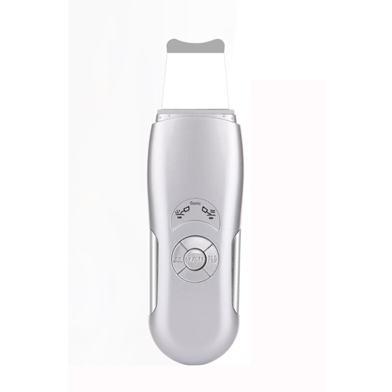 Ultrasonic Skin Scrubber Rechargeable Microdermabrasion Deep Cleaning High Frequency Vibration Face Peeling Machine
