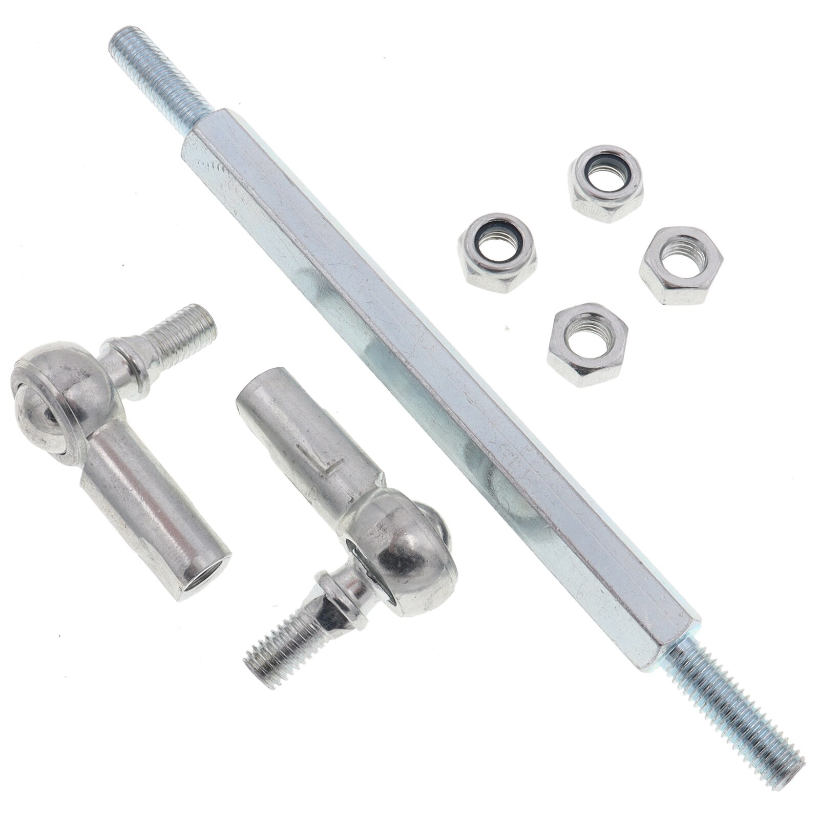 1 Pair 175 185 210 220 240 260 280 315mm M8 Ball Joint Steering Bar Bolt Tie Rod Kits for 49cc Mini Chinese ATV Quad Bike