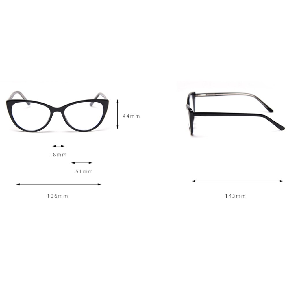 Peekaboo cat eye glasses prescription female pink brown transparent eyeglass frame for women clear lens birthday