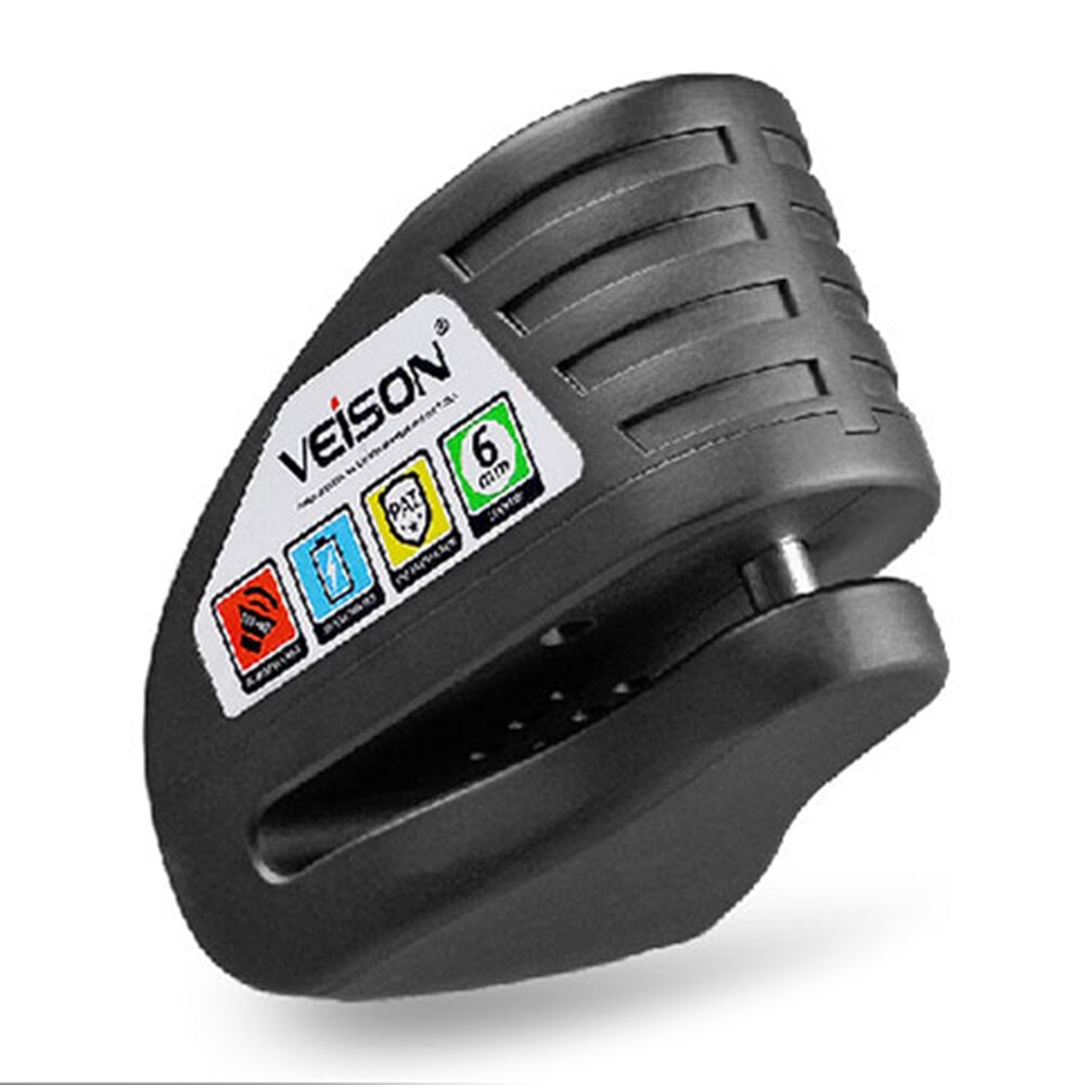 Veison motorfiets alarm waterdicht fietsalarm quad slot scooter schijfrem fietsslot motorfiets anti-diefstal motopadlock accessoires