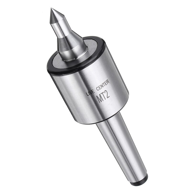 MT2 0.001 5000rpm Max Steel Lathe Live Center Taper Tool Triple Bearing CNC Live Revolving Milling Center Taper Machine