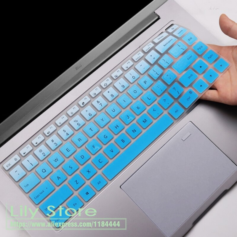 Dla Xiaomi RedmiBook 16 Laptop AMD Ryzen 4700U/4500U Redmi Book 16.1 Cal 2020 Laptop silikonowa klawiatura pokrywa Protector: fadeblue