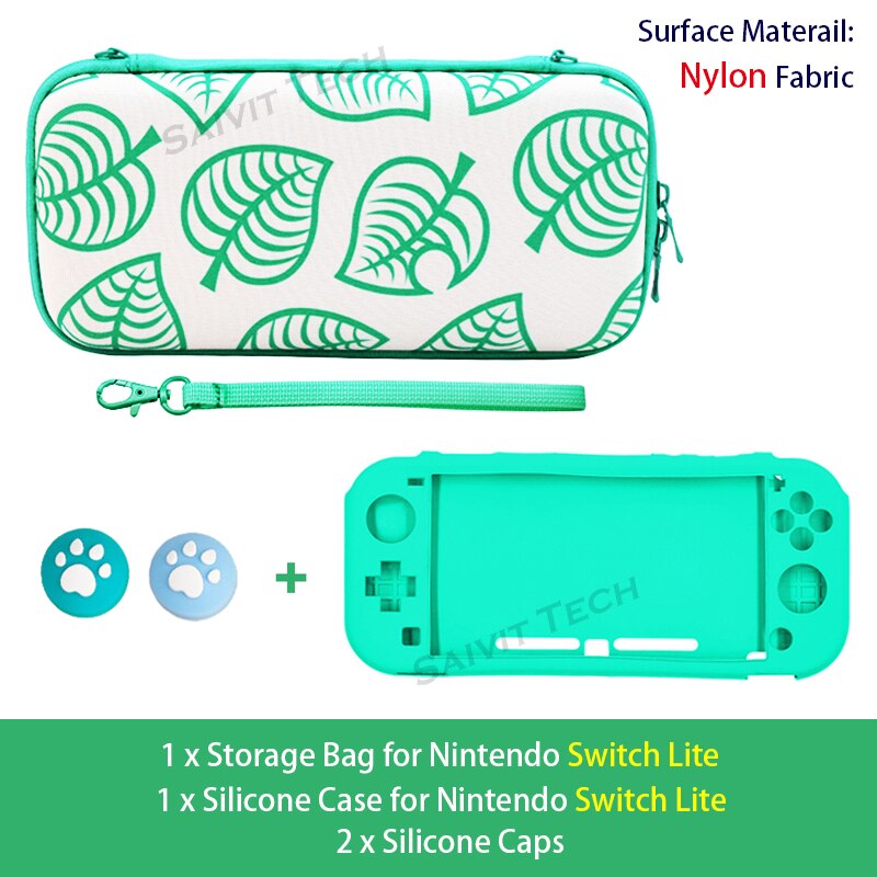 Funda de Nintendo Switch, bolsa de almacenamiento para consola Nintendo Switch/Lite AnimalCrossing, accesorios: M Kit