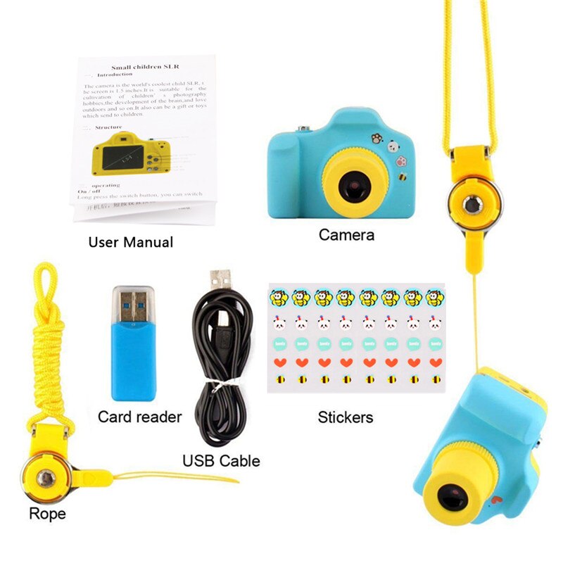 Digital Camera For Children 1080P 1.5 LCD Inch Screen Mini Cute Children's Camera