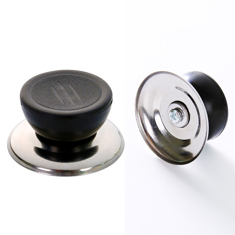 2 stk utskiftbart universal lokk håndtak panne deksel holder knott kokekar gryte knott lokk bytte håndtak kjøkken tilbehør