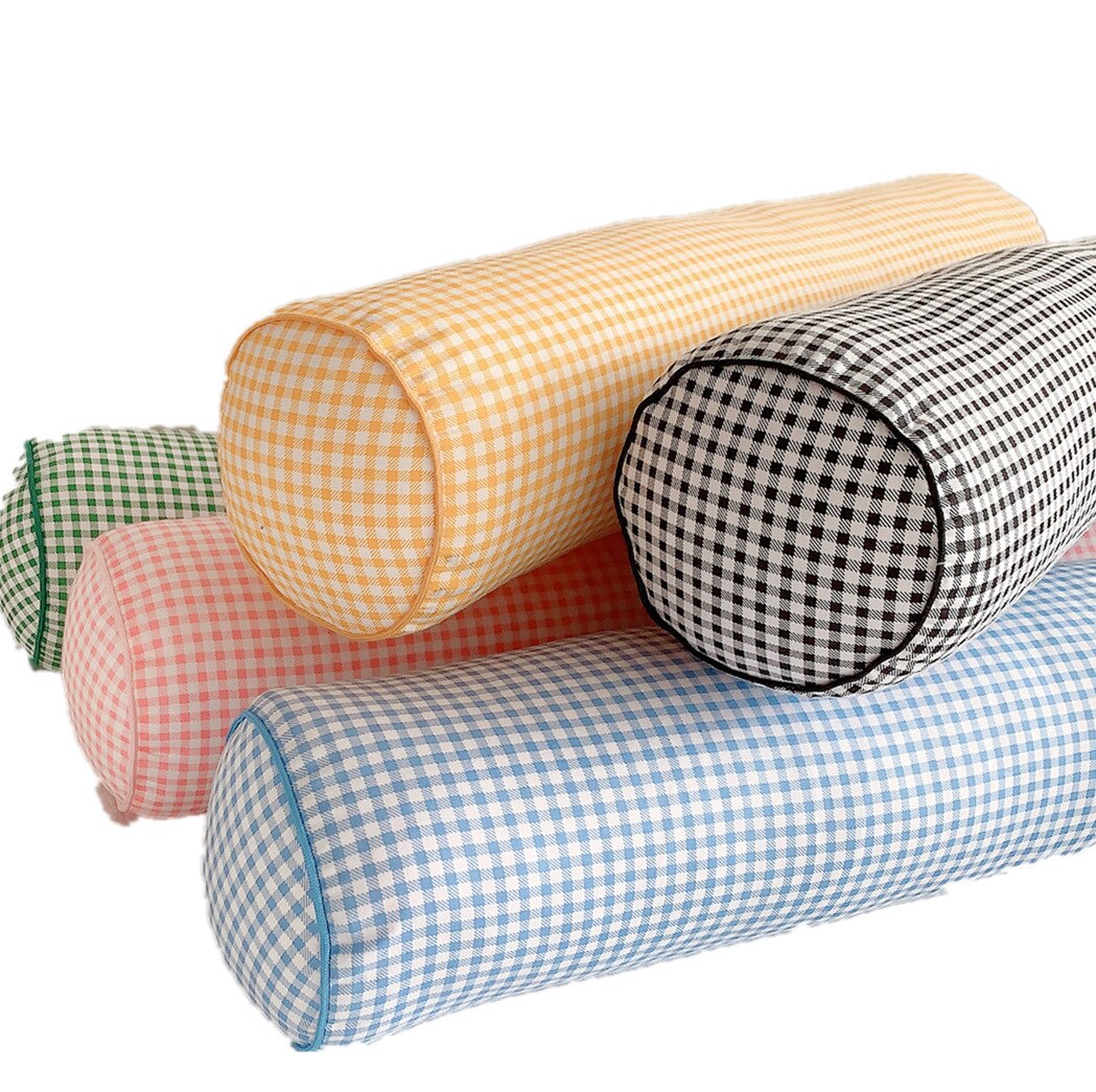 Pare-choc de lit à carreaux en coton pour bébés, épais et doux, protection de berceau pour enfants, coussin de lit, sécurité, Rail latéral, décor de chambre d&#39;enfants
