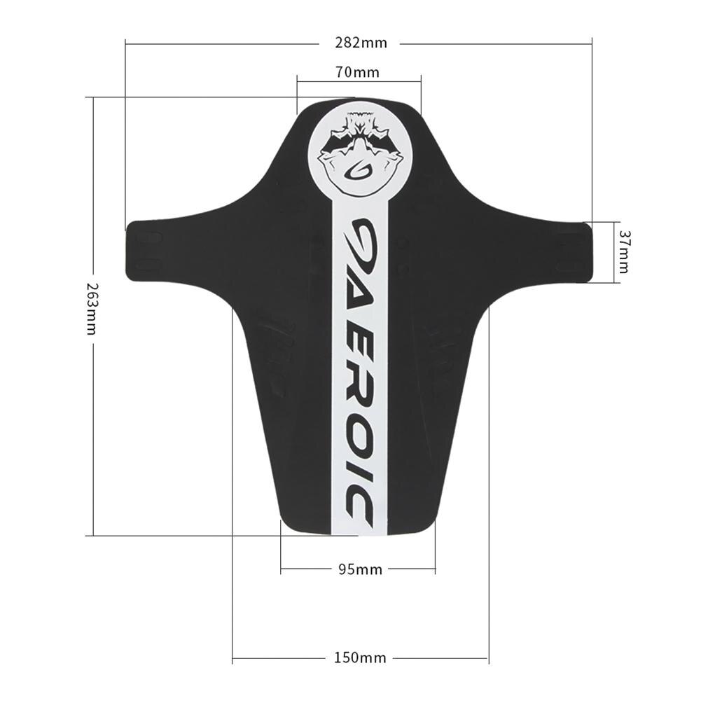 Mtb Mountainbike Road Fiets Kleurrijke Spatbord Fietsen Spatbord Rood Blauw Zwart Geel Geschikt Voor Fiets Voorvorken