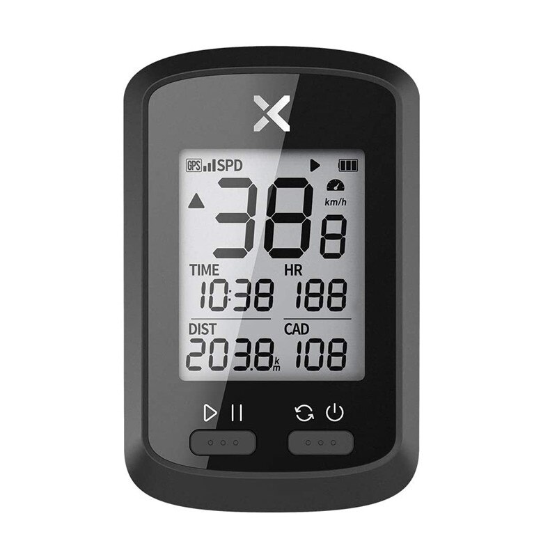 XOSS G + GPS SMART BIKE ciclismo ordenador Bluetooth 1,8 pulgadas pantalla Digital LCD impermeable IPX7 bicicleta ordenador velocímetro: G PLUS