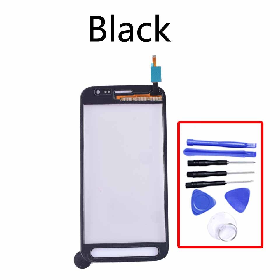 Touchscreen Voor Samsung Galaxy Xcover 4 SM-G390F G390 Touch Screen Digitizer Lcd Voor Glas Sensor Panel Vervanging: Black-With tool