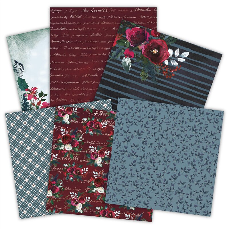 Papeles de Material Retro a cuadros, álbum de recortes DIY, diario, , papel decorativo, 24 unids/lote