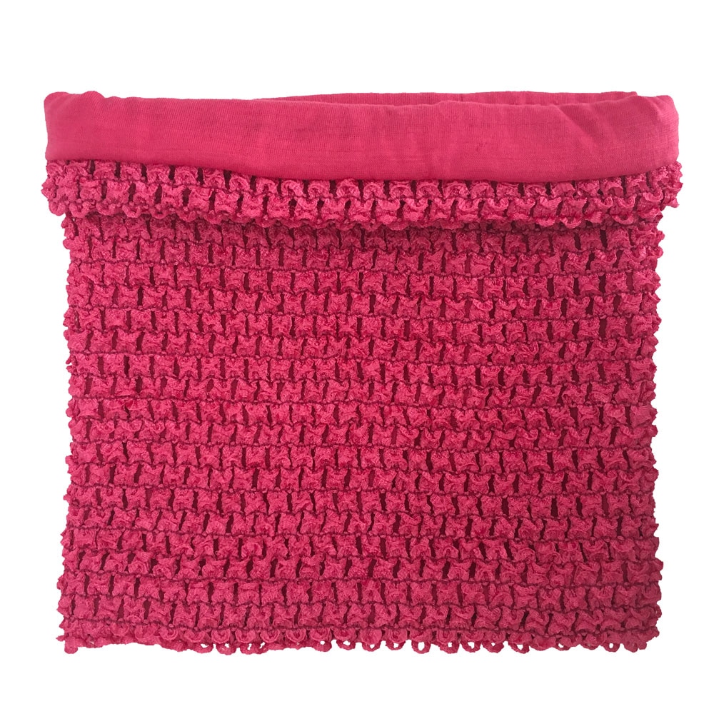 8 x 8 tommer foret hæklede tutu toppe til babypiger 1-2 år tutu kjole pettiskirt tube toppe