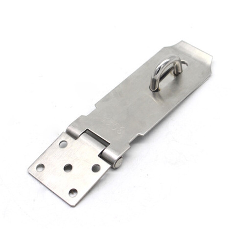 Rostfritt stål säkerhet stöldskydd hasp klammer grind skåp dörr skjul lås hänglås häft skjul spärr inbrottssäker hårdvara