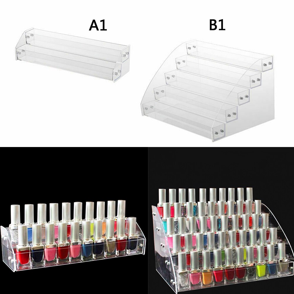 2/3/4/5/6/7 Layers Acrylic Nail Polish Display Rac... – Grandado