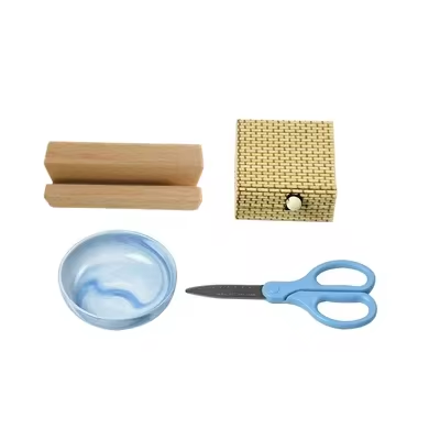 Juego de trabajo de tijeras Montessori, juego de papel de corte para niños, actividades artesanales, Material de vida práctico, coordinación mano-ojo: Chocolate