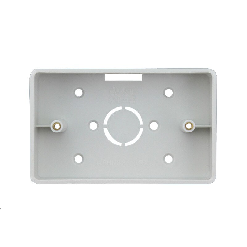 3 pieces Type 118 American Italian type of power supply double socket junction box 118-01