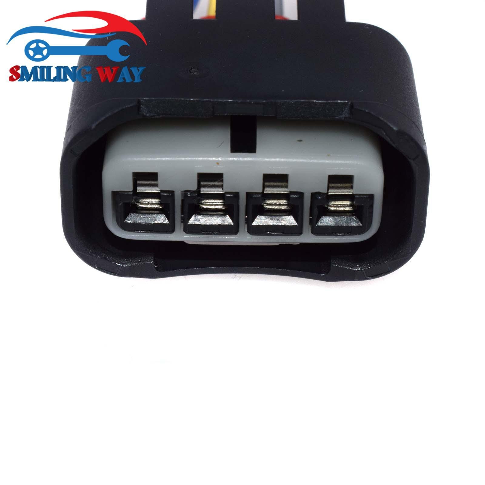 SMILING WAY Ignition Coil Female Connector Plug Harness Cable Wire 4 pins For Toyota Lexus Scion Pontiac Chevrolet 2AZFE 1ZZFE