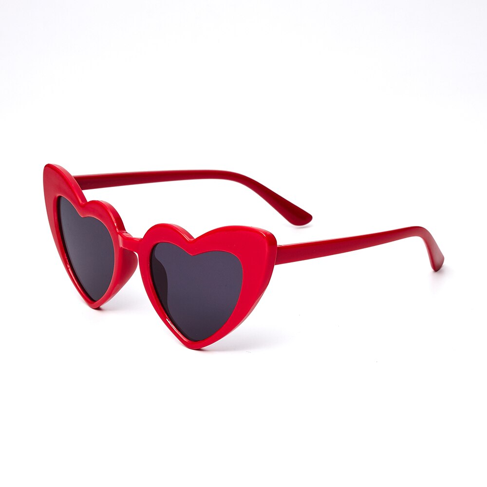 Gafas de sol con forma de corazón para niños y niñas, lentes de sol infantiles con forma de corazón, a la , con uv400,: KL2331 C6