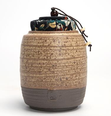 Cajas de almacenamiento de té selladas hechas a mano estilo chino kongfu: C