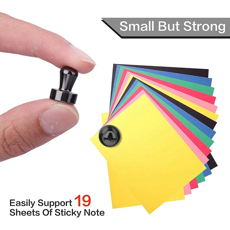 Refrigerator Magnets,Push Pin Magnets, Perfect for Fridge Magnets, Office Magnets, Map Magnets, Magnets for Whiteboard