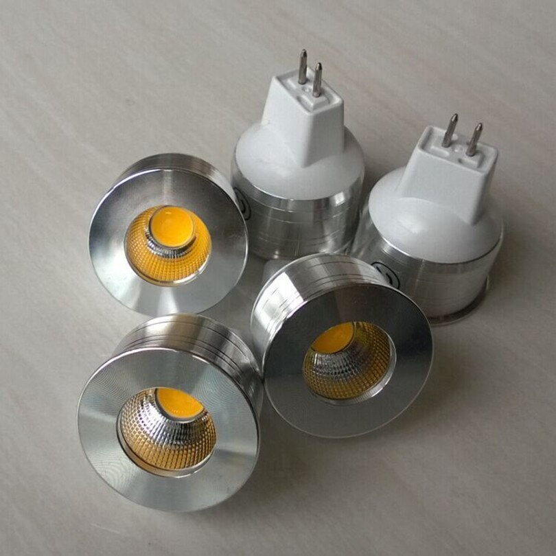 Mr11 led spotlight glödlampa cob 5w 12v 35mm diameter ljus mini led  mr11 led spotlight glödlampor  e27 gu5.3 gu10 ac 220v 110v