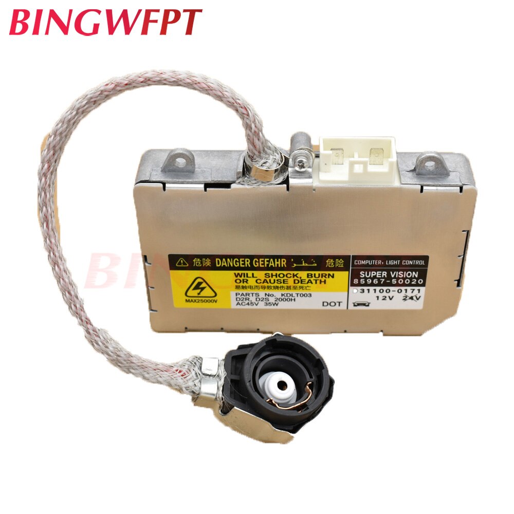 D2S D2R Xenon HID Headlight Ballast Control Unit Module ECU 85967-50020 DDLT002 85967-30050 For Lexus Toyota Mazda