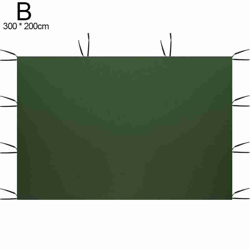 Tela impermeable para tienda de campaña, lona impermeable para hoja de suelo, cubierta para plantas suculentas, toldo para exteriores: B