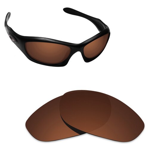 ToughAsNails Gepolariseerde Vervanging Lenzen voor Oakley Monster Dog Frame-Rassen: Brown