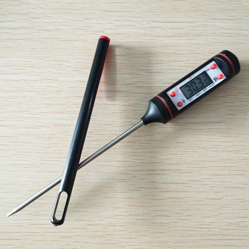 1 Pc Draagbare Digitale Keuken Thermometer WT-1 Bbq Vlees Water Olie Koken Elektronische Probe Voedsel Oven Thermometer Met Buis