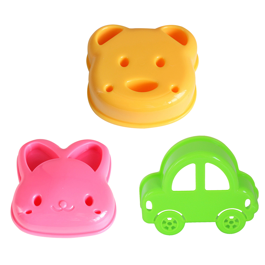 Teddy Bear Sandwich Mold Toast Bread Making Cutter Mould Cute Baking Pastry Tools Children Interesting Food Kitchen Accessories