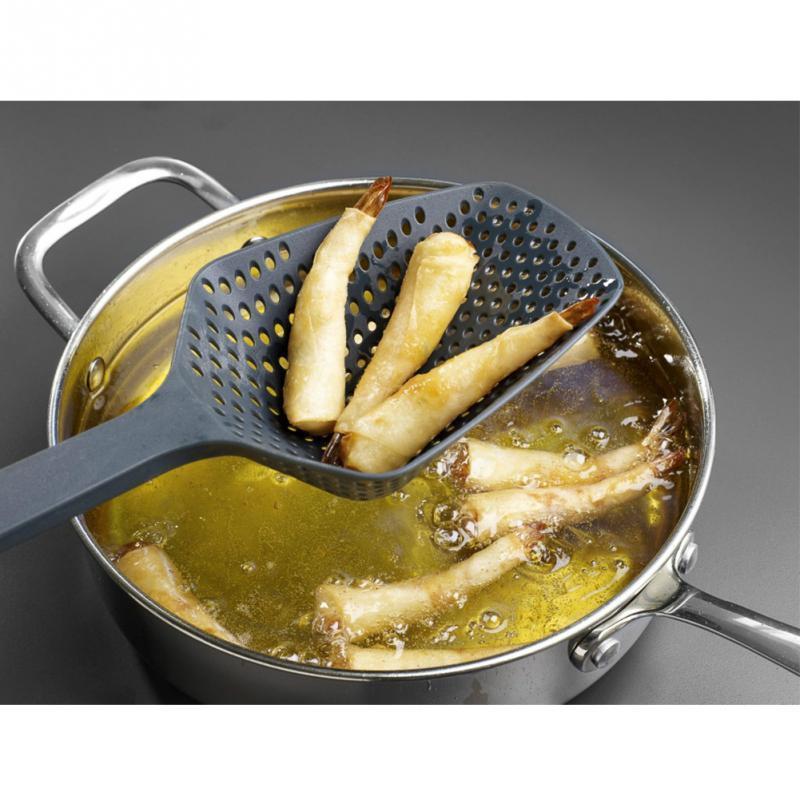 1pc hem kök durkslag skopa sked lagad mat sil pasta grönsaksavlopp