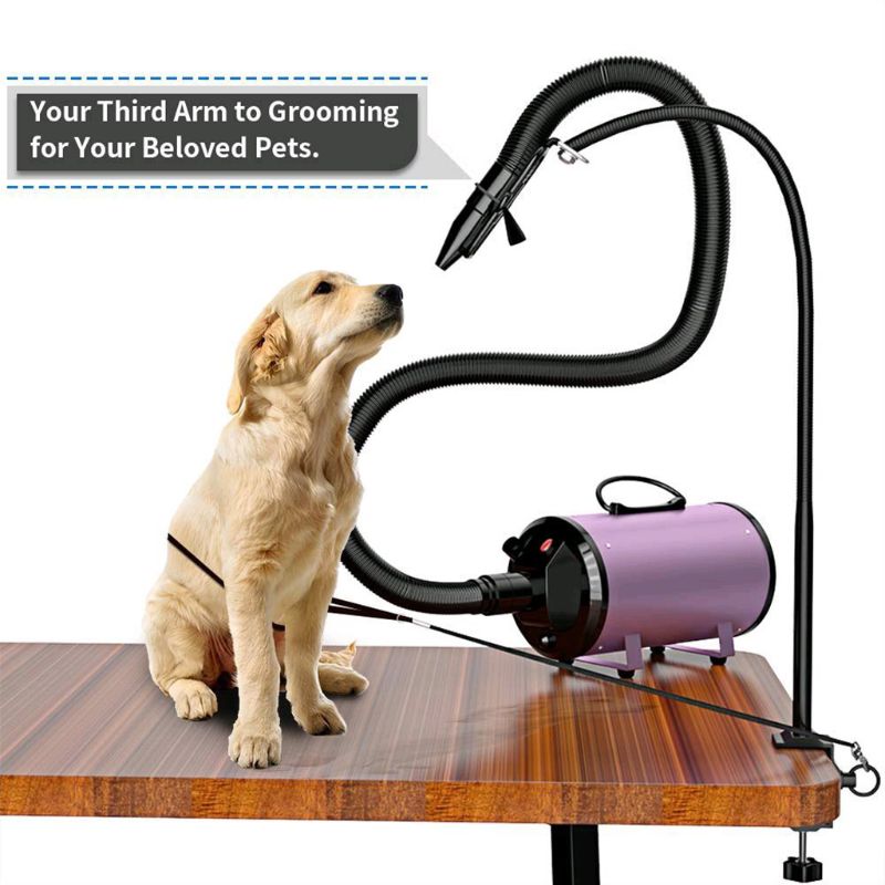 Dual-use Pet Hair Dryer Bracket Telescopic Any Shape Fixation Frame Multipurpose Pet Grooming Accessories